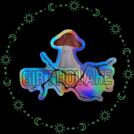 Girthquake Sticker