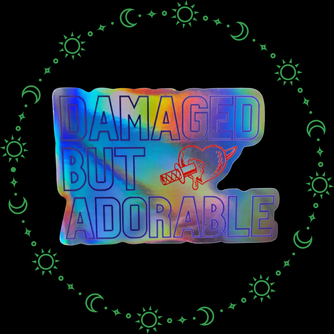 Destroyed Sticker Damaged But Adorable Sticker – Montana Ash